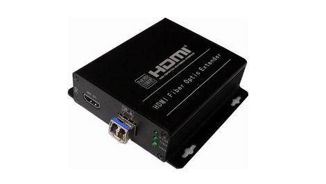 HDMI Fiber Optic Extender via 2 LC optical fiber,uncompressed HDMI video format,up to 10KM with singlemode fiber