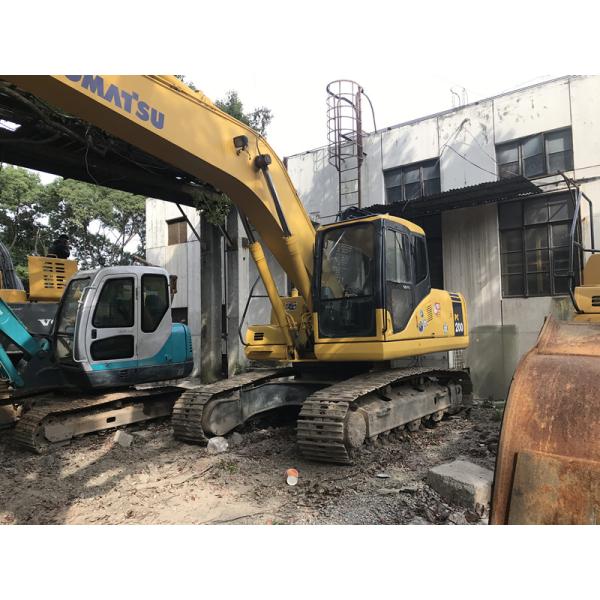 Excavador hidráulico PC200-7 de KOMATSU de la segunda mano 2011 años ninguna salida del aceite