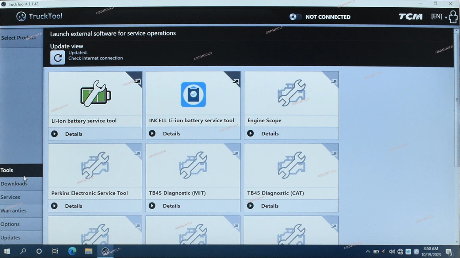 CF53 ноутбук TruckTool универсальный инструмент диагностики вилочной погрузки Подходит для Mitsubishi, ET, TCM, UNICARRIERS, ROCLA, NICHIYU