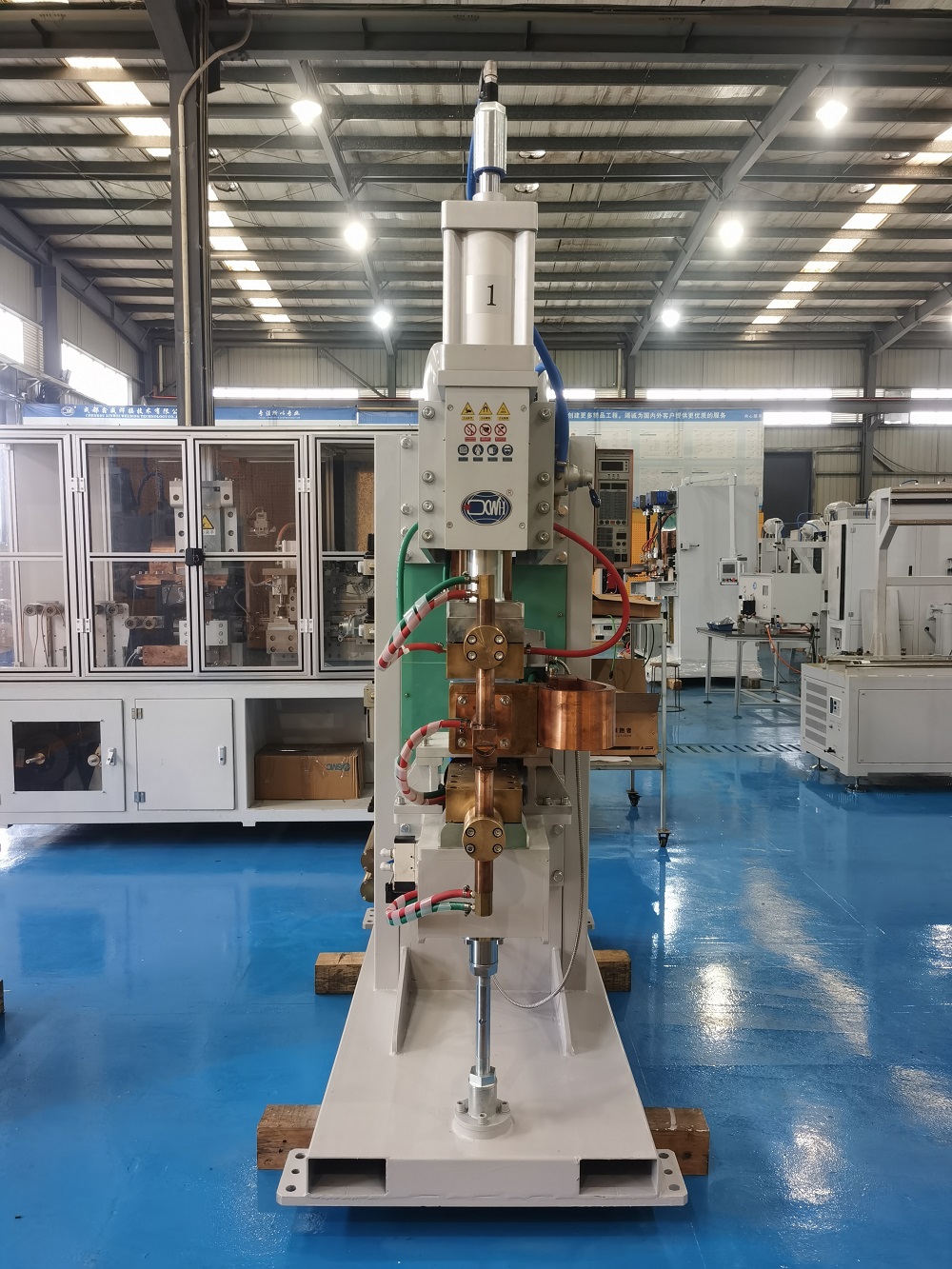Resistance Projection Welding Machine for Galvanized Tube T-Joint Production