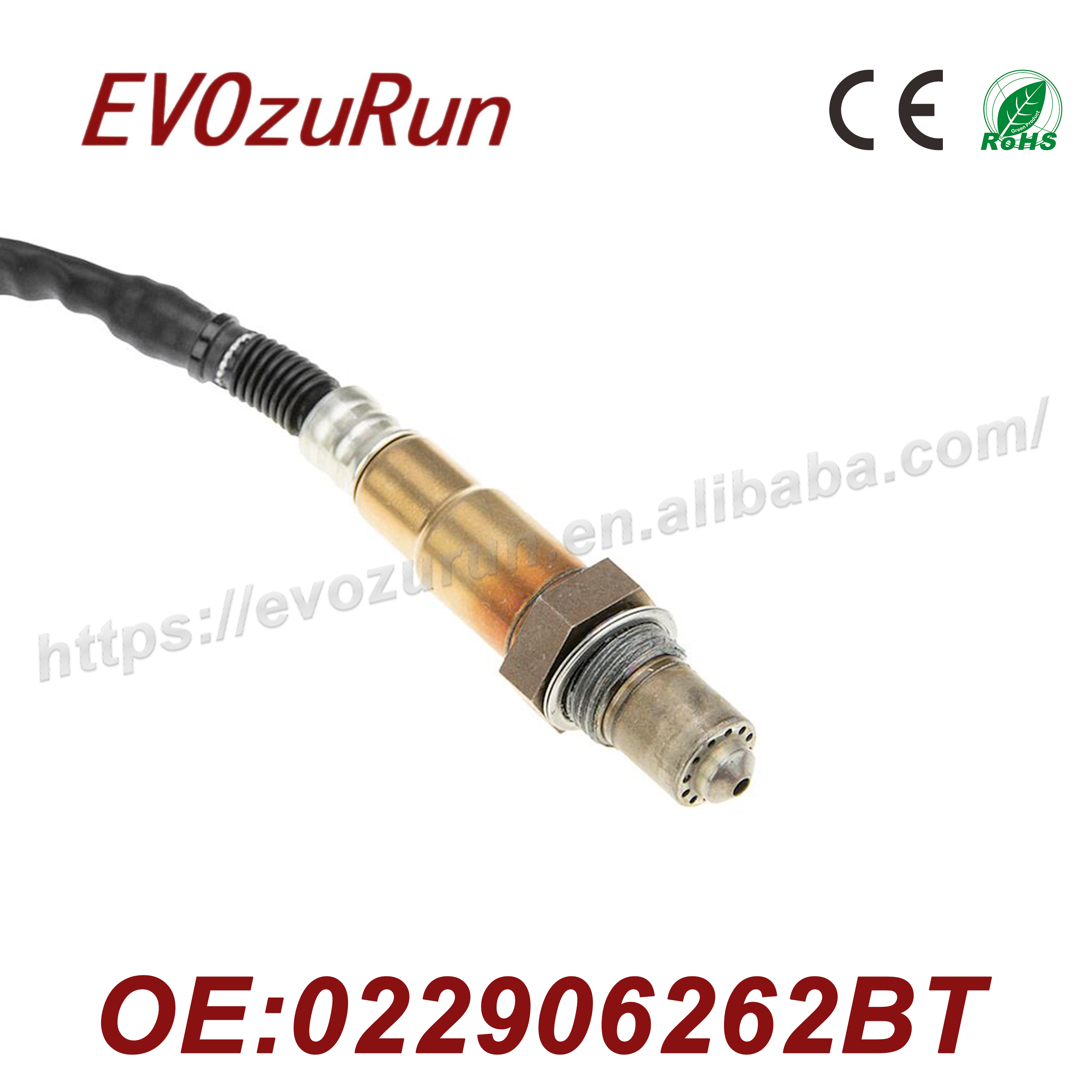 High Performance Downstream Oxygen Sensor 022906262BT LambdaSensor for Audi TT Coupe TT Roadster 3.2L V6 quattro BUB 2007-2010
