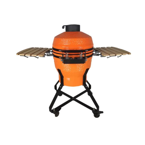 Kamado BBQ 18 Inches Original Outdoor Ceramic Grill Auplex Charcoal Egg Kamado for Outdoor Kitchen