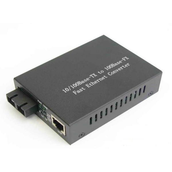 Multi-Mode Fiber Optic Media Converter Auto MDI-MDIX 10M / 100M