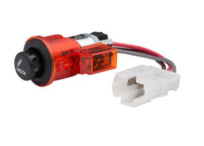 Red Cigarette Lighter Replacement / 12 Volt Cigarette Lighter Safe And Reliable