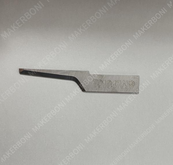 Couteau T01047659 - Pour couper du cuir synthétique et des tissus.