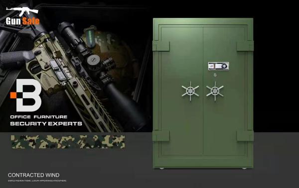 Metal H1300 Military 10 Gun Security Cabinet Weapons Gun Security Locker