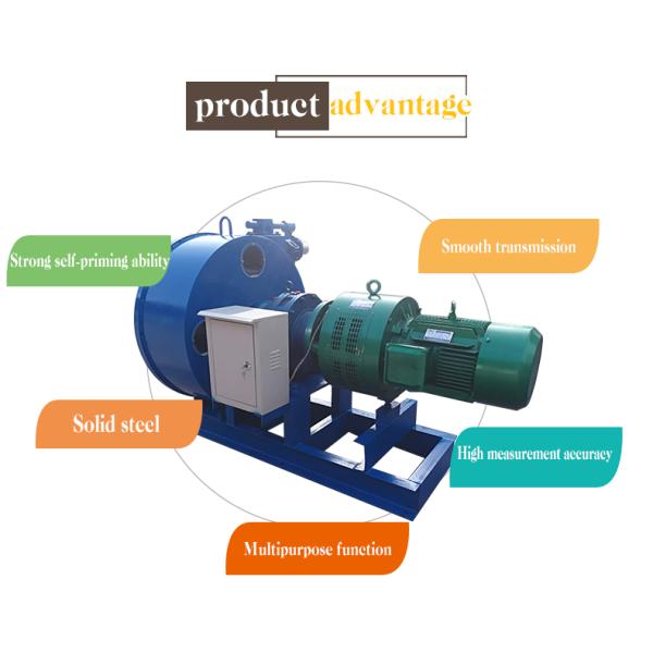 Gear Type Electric Foam Concrete Hose Pump Peristaltic Pump for Mud Mortar 1030*300*300