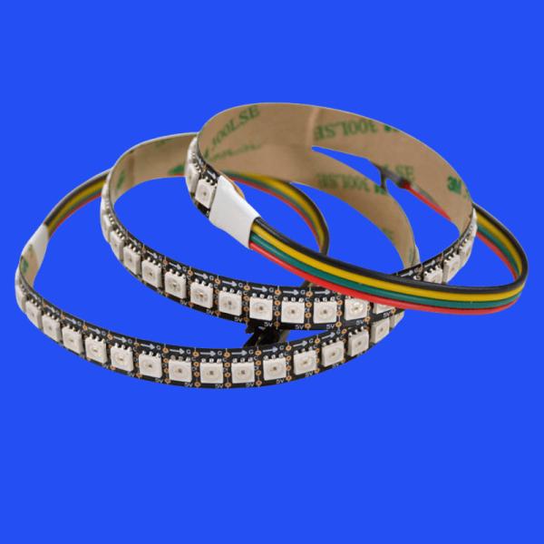 SMD 5050 HD107S DC 5V 144LED / M 43W Dream Color Adressable Digital RGB Flexível LED Light Strips