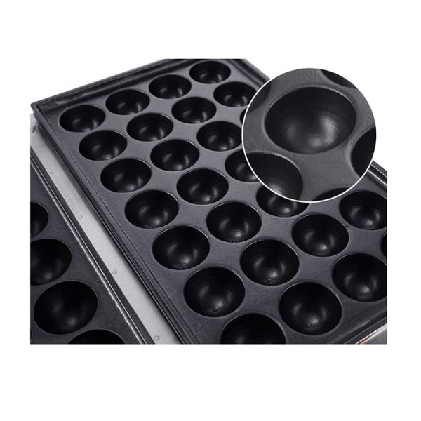 Stainless Steel Electric Takoyaki Maker for Snack Equipment at Competitive