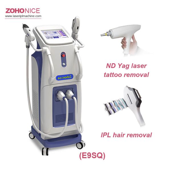Hottest IPL Elight ND Yag Multi Function Beauty Equipment Hair Removal / Tattoo Removal