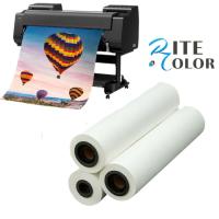 Papel fotográfico de grande formato revestido com resina satinada microporous 260g