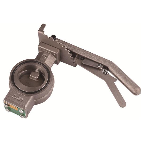 DN60 Refrigeration Butterfly Valve IP67 Suitable For Temperature Environments