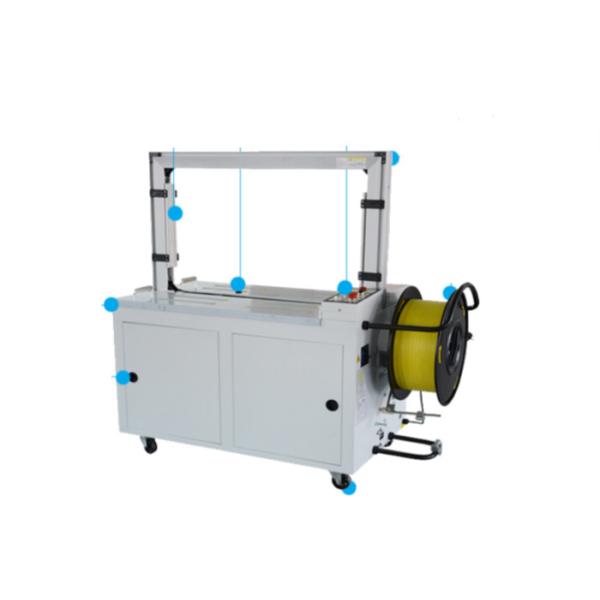 Carton Automatic Box Strapping Machine , Industrial Packaging Strapping Machine