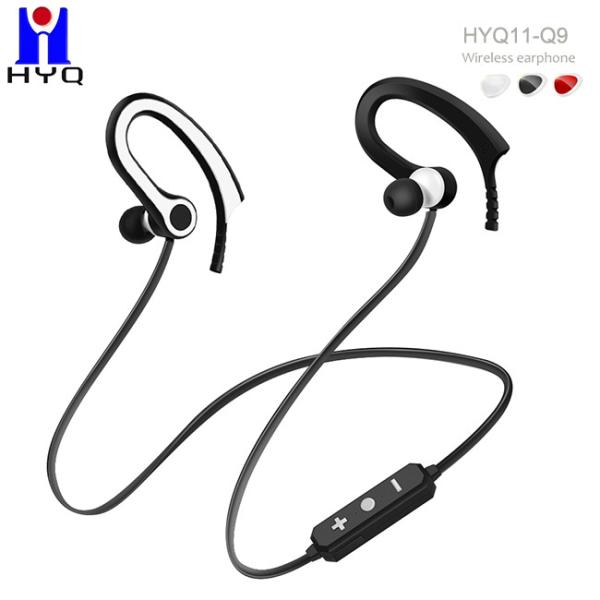 Sweatproof 40cm Sports Bluetooth Earphones With Mic