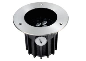 luz subterrânea do diodo emissor de luz 240V com 40°Beam ângulo RGBW 4 em 1