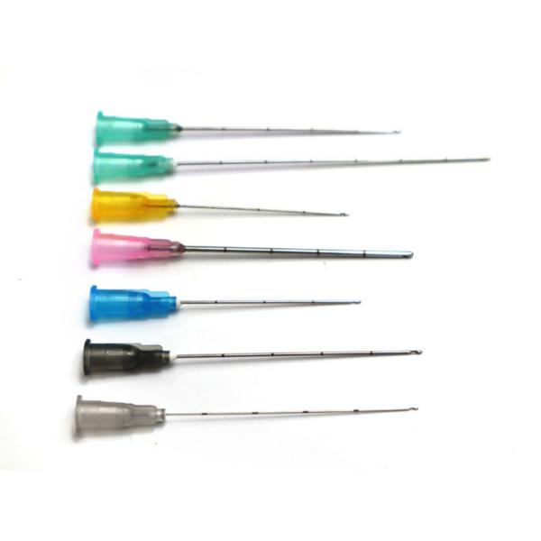 Hypodermic Disposable Micro Cannula Needle Blunt Tip With Flexible