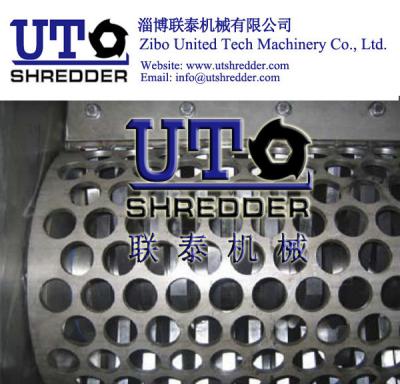 blade, knives, screen supply in the single shaft shredder