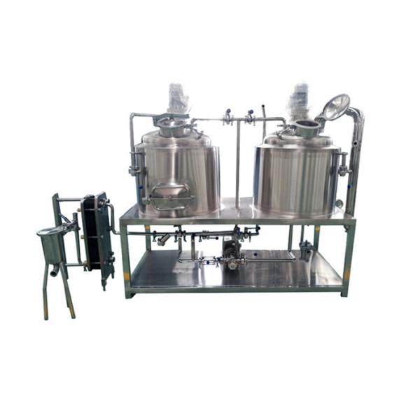 Custom Design Small Brewery Equipment With Electric / Steam / Direct Fired
