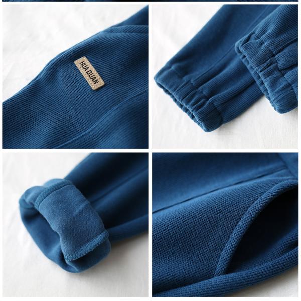 45CM 17.7in Children'S Casual Trousers Black Unisex Loose Sports Pants