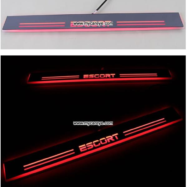 Ford Escort Scuff Plate LED Light Bar Car Door Scuff Plate aftermarket