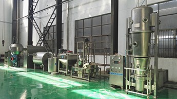 Vibrating Industrial Fluid Bed Dryers For Sugar Granule ISO14001 Listed