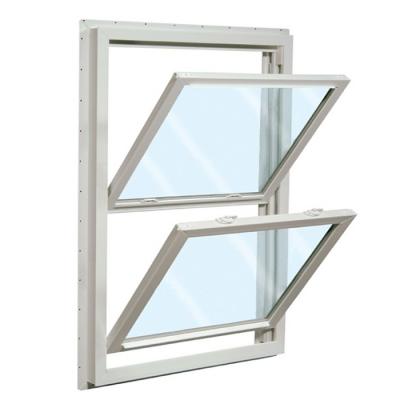 Hurricane Impact Thermal Break Double Hung Sash Aluminum Window with Swing Open Style