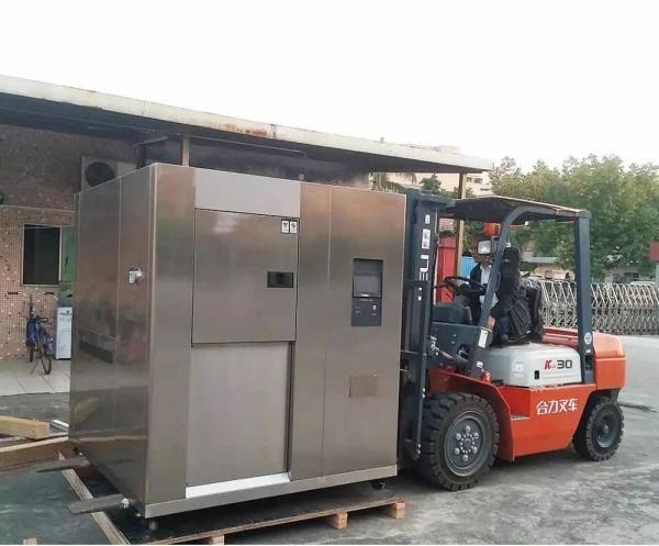 Da câmara de aço inoxidável do teste de choque térmico de LIYI 304 equipamento térmico do teste de ciclo