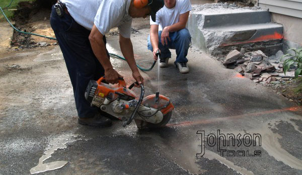 Асфальт быстрого вырезывания увидел лезвие 350мм
