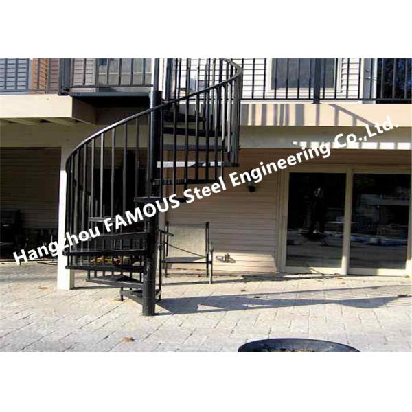 На открытом воздухе металл 700-1500mm перила руки лестницы в 5 ног