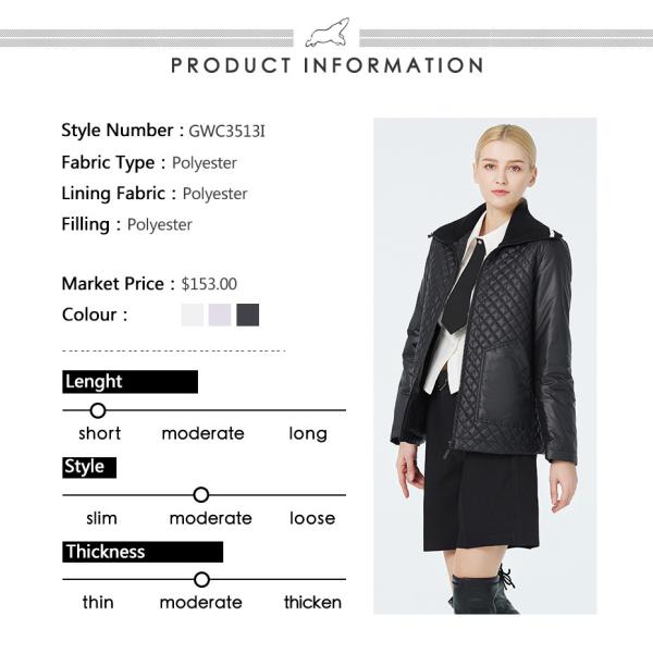 short coat, commercial style,water-proof materail,for all kinds of wears,black coat