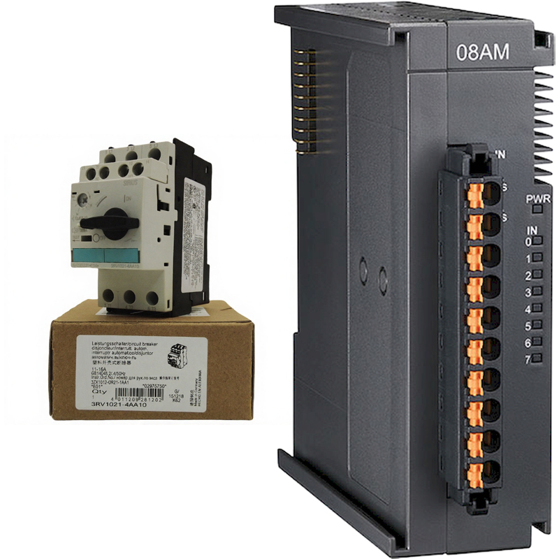 DVP28SV11T2 Industrial Control Automation Slim PLC 16DI 12DO Transistor Pulse 200kHz RS232 RS485 Modbus