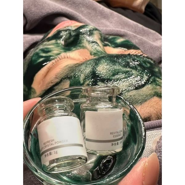 Professional Factory Customized Sponge Microneedle Serum Freeze-dried Powder Skin Treatment for Face Acne Repair Seaweed