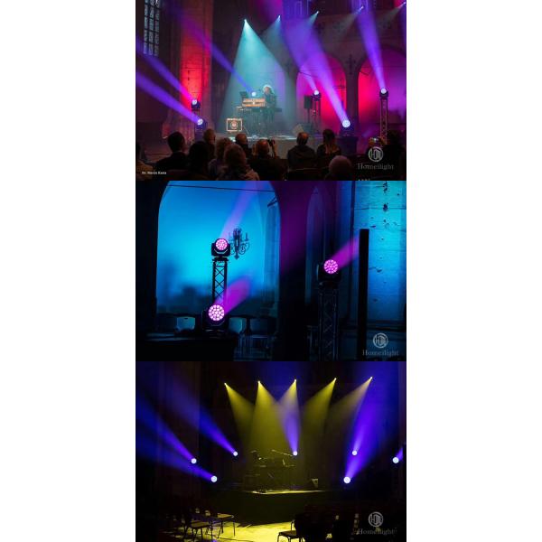 19pcs*15W LED Bee Eye LED Zoom Moving Head Light RGBW With Multiple Strobe Effects