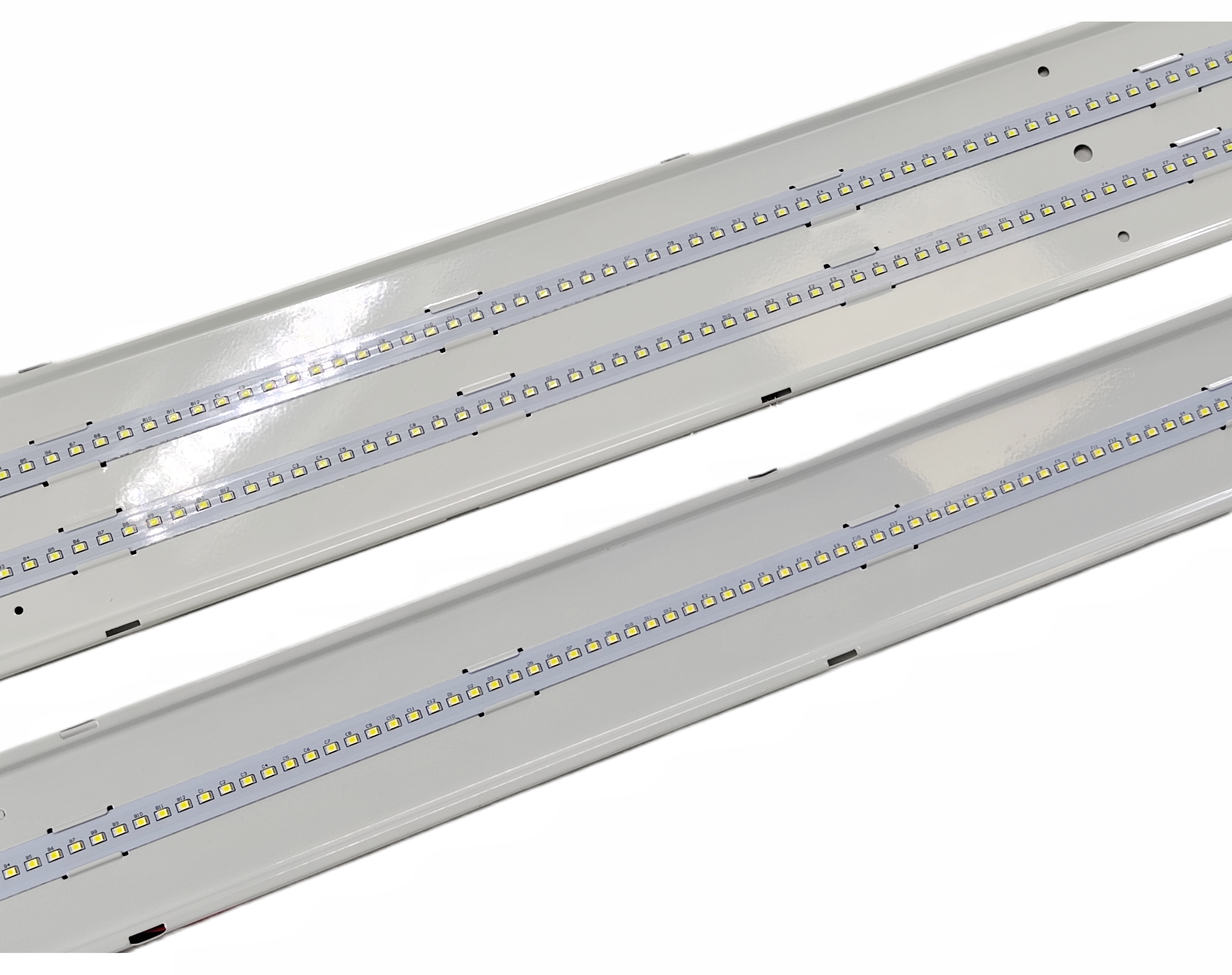 FFixture 4ft пара СИД цвета зеленого света плотное светлое привело Три-защитный линейный свет тоннеля