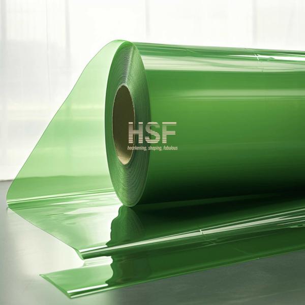 85 microns Translucide vert MOPP Film de libération de silicone OEM ODM