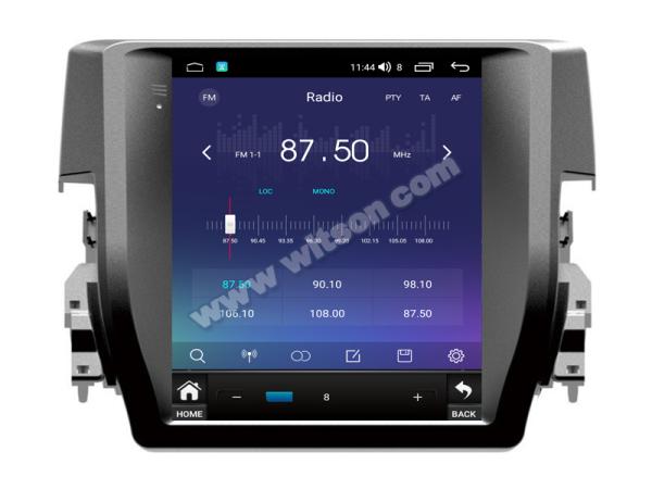 9.7'' Tesla Vertical Screen For Honda Civic 2016- 2018 Android Car Multimedia Player