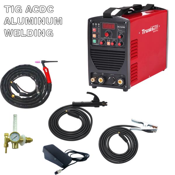 230V TIG AC DC Aluminium Welding 185A TIG Welders DC Mma Welder