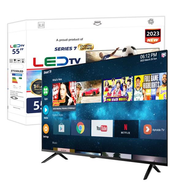 Flat Screen Home Television Smart Tv 42 43 50 55 65 75 Inch Led Tv