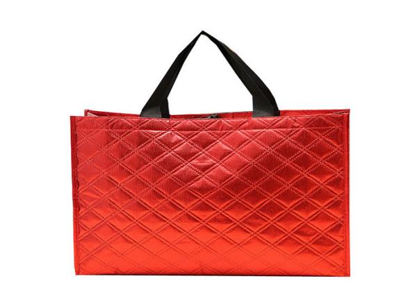 Water Resistant Non Woven Tote FDA Polypropylene Grocery Tote