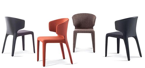Multi Colored Modern Leather Dining Room Chairs Home Furniture Fashion Design