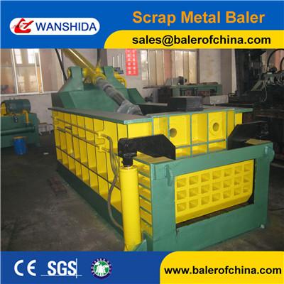 Forward out Aluminum scrap metal baler