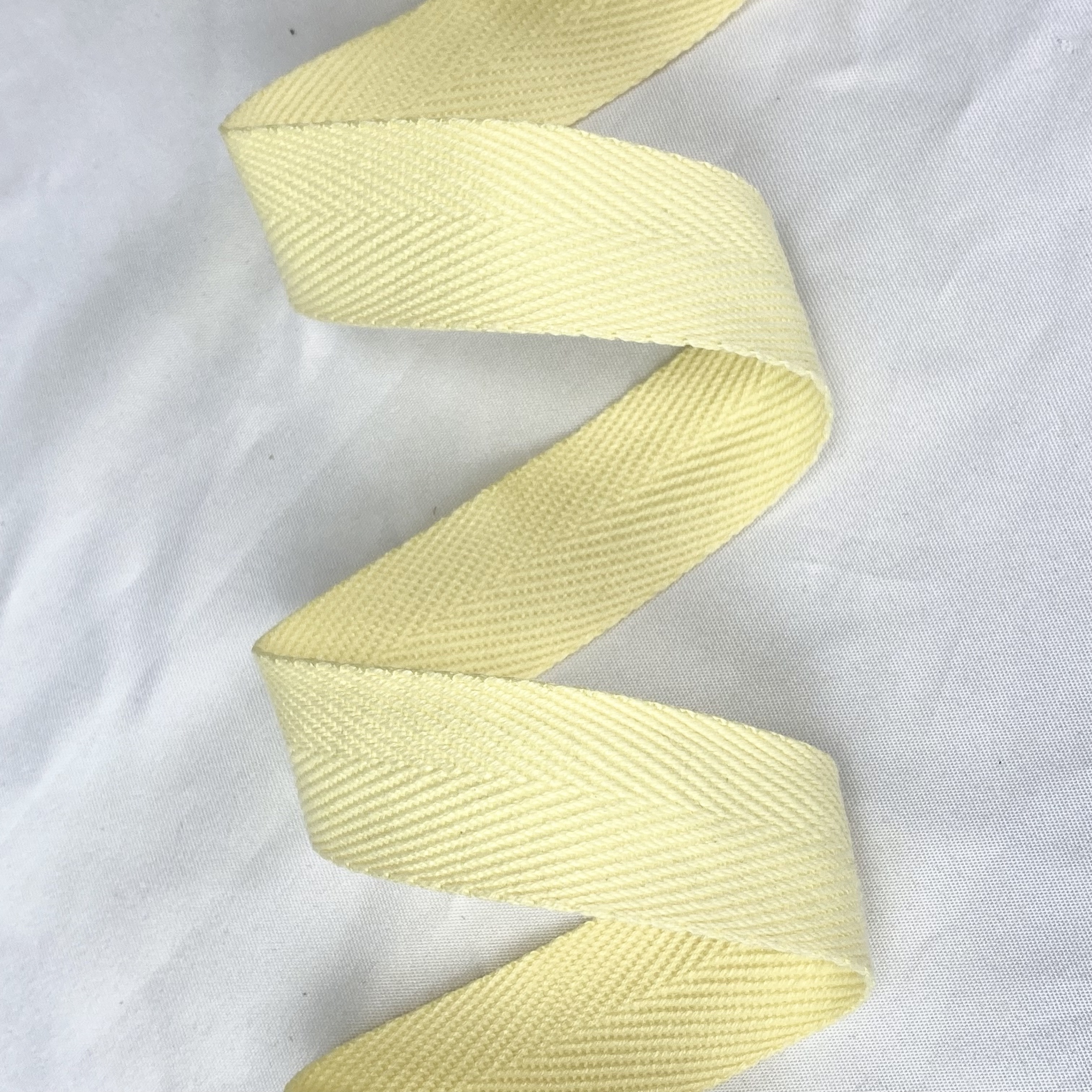Herringbone polyester-cotton webbing Various colors Backpack strap Belt Handbag strap