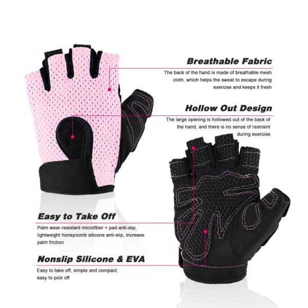 Cross Fitness Training Exercise Gym Gloves Weight Lifting Gloves