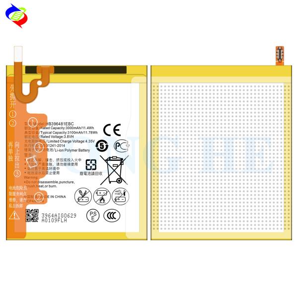 3100mAh лионная батарея HB396481EBC для HUAWEI Honor 5X G7 Plus G8X G8 GR5 оригинальная батарея