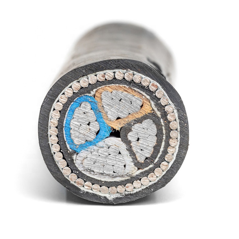 90mm 240mm2 500mm2 Aluminium Armoured Multi Core XLPE Insulation Low Voltage Swa Underground Electric Cable