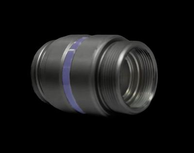 Non Focusing Lens Laser Handpiece Dark Grey Stainless Steel And Aluminum Alloy