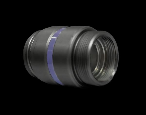 Non Focusing Lens Laser Handpiece Dark Grey Stainless Steel And Aluminum Alloy