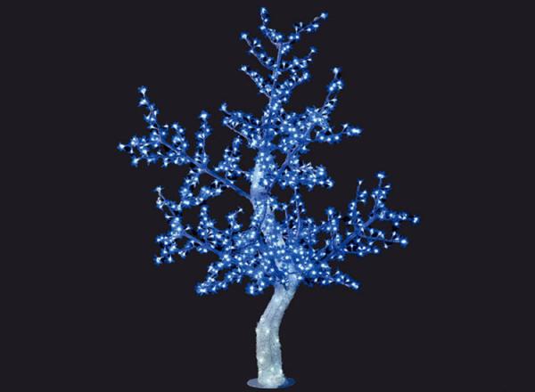 1.5m LED Crystal Tree Light Styling Landscape Light Crystal Luminous Tree Light Outdoor Square Garden