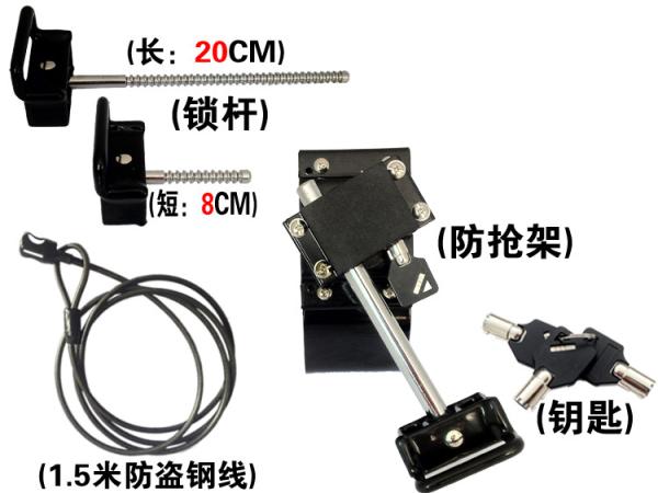 COMER anti shoplifting cable locking clip for tablet Anti-grab tablet high security stands