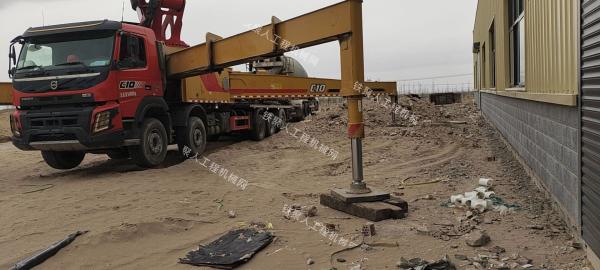 2020 SANY Used 67m Concrete Pump Truck Mounted With VOLVO Chassis